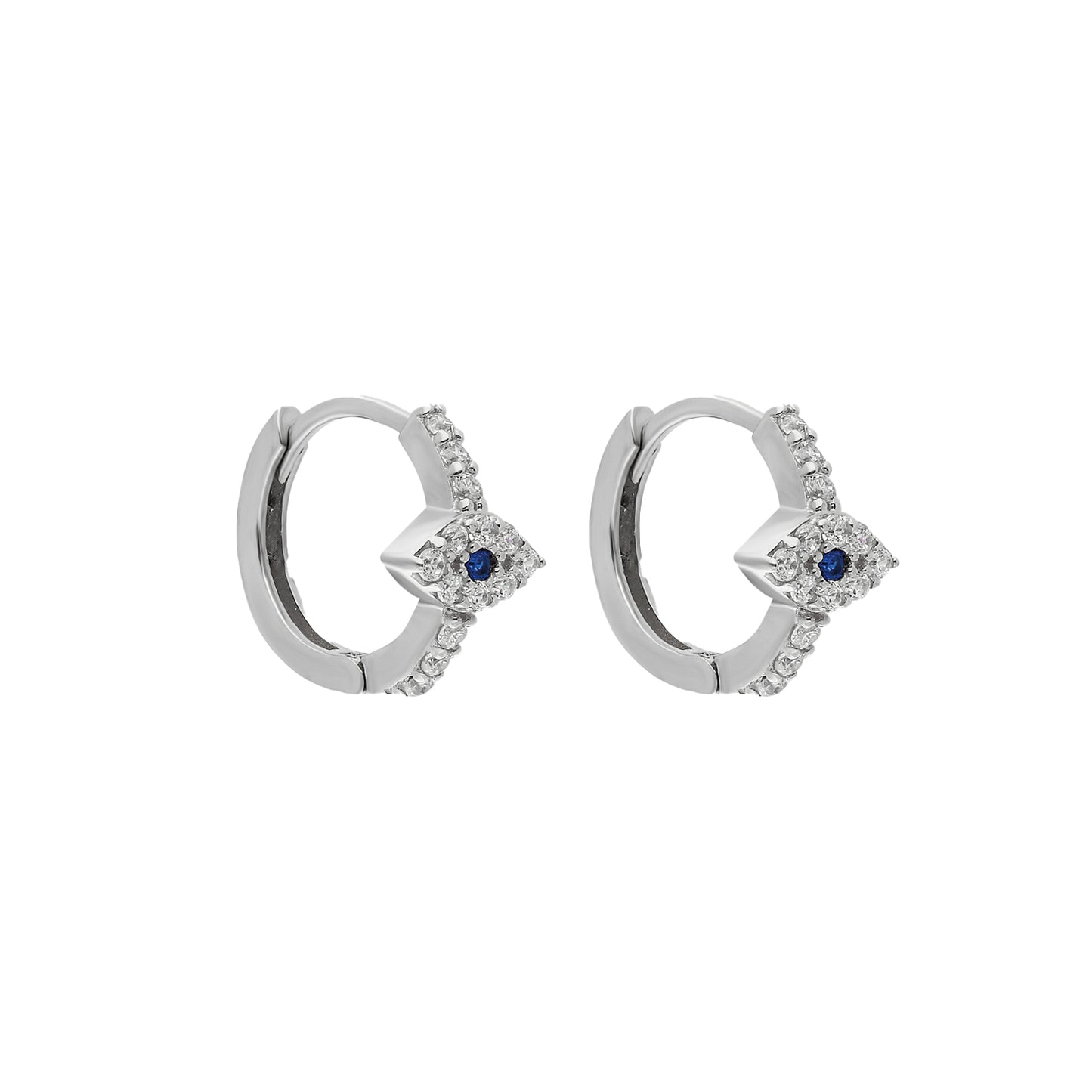 Hoop Eye Earring 1.1 cm