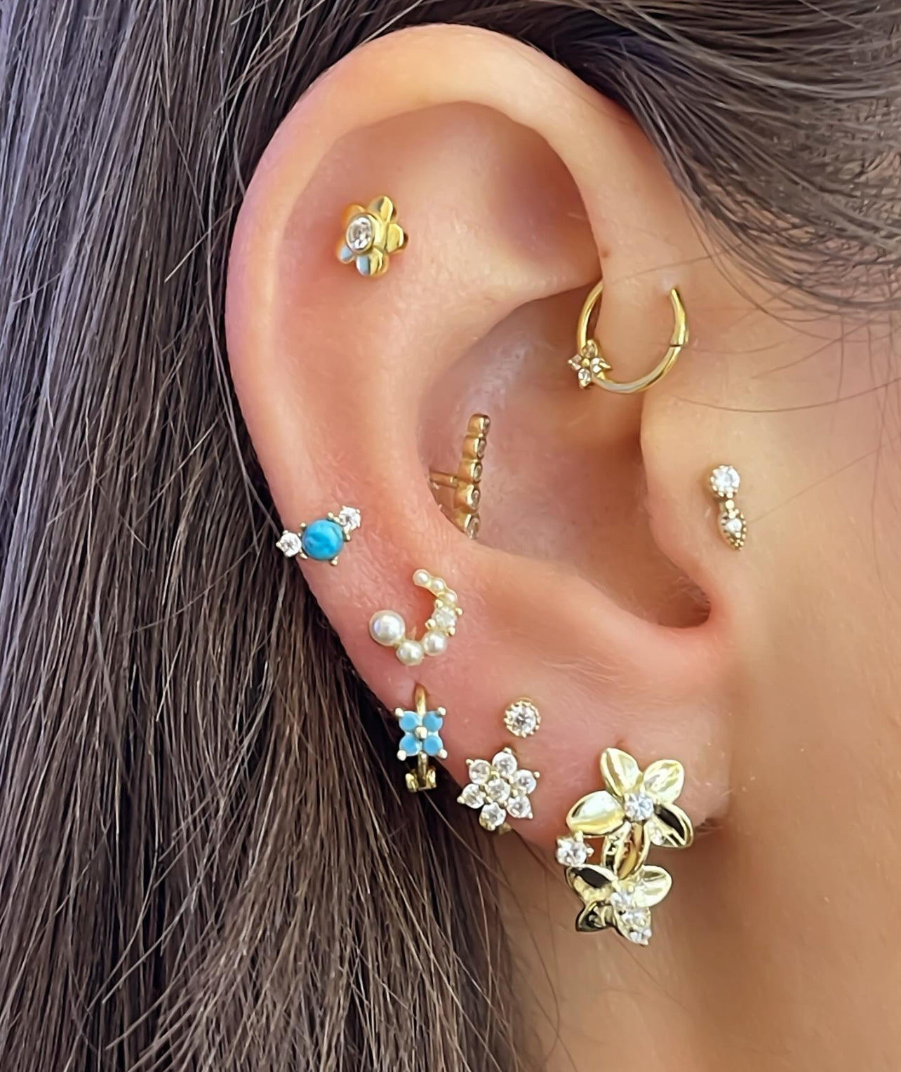 Luci Micro Pearl Earring