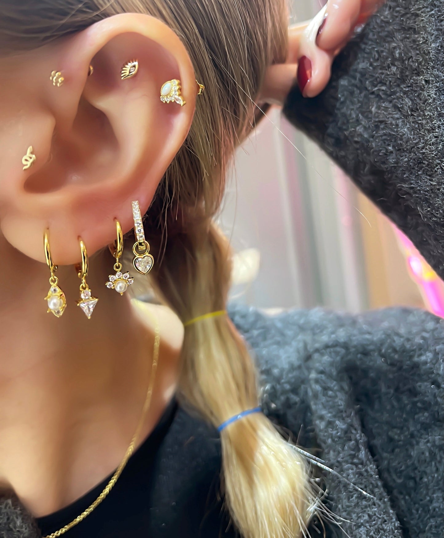 Pearl Liz Drop Earring