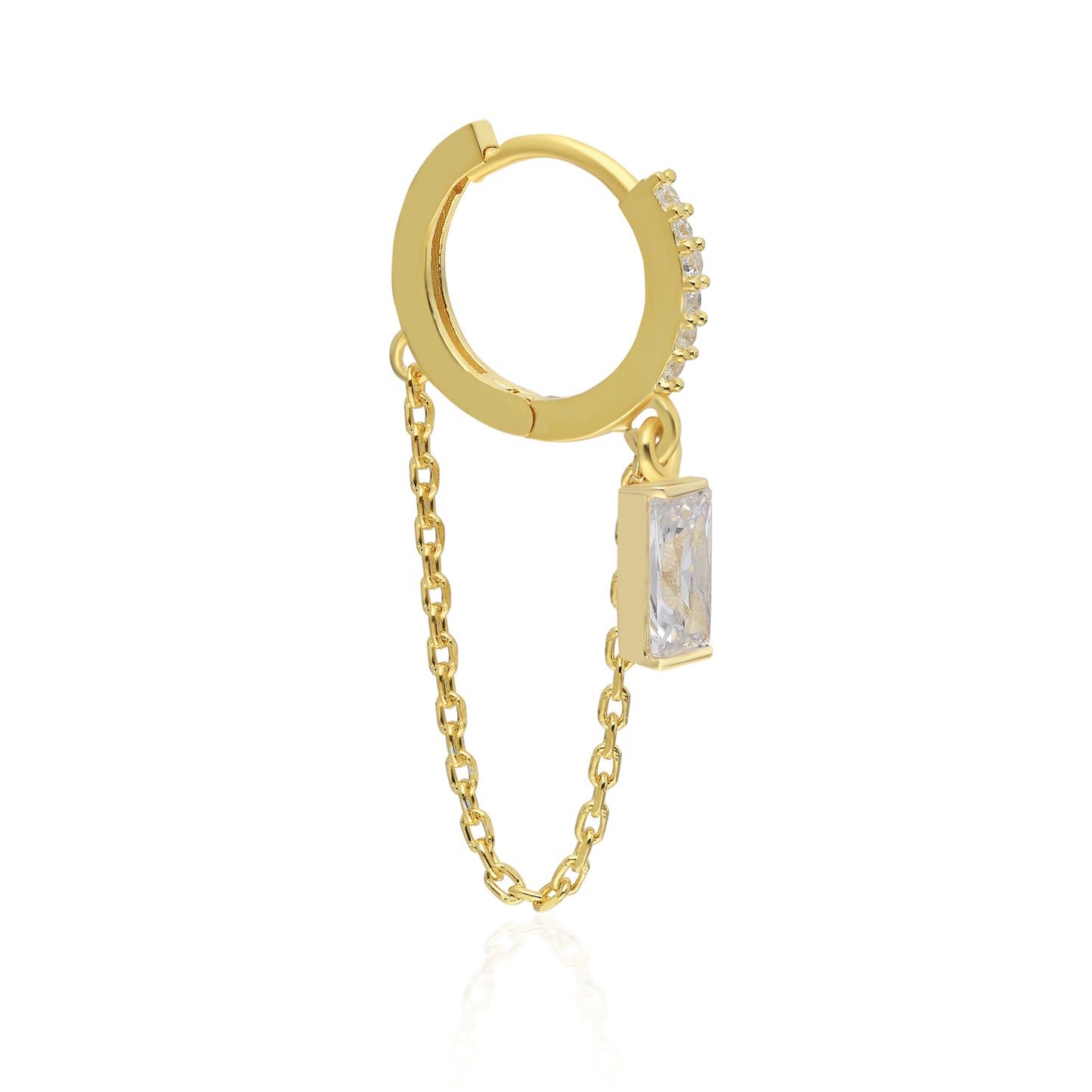 Aplin Baguette Earring