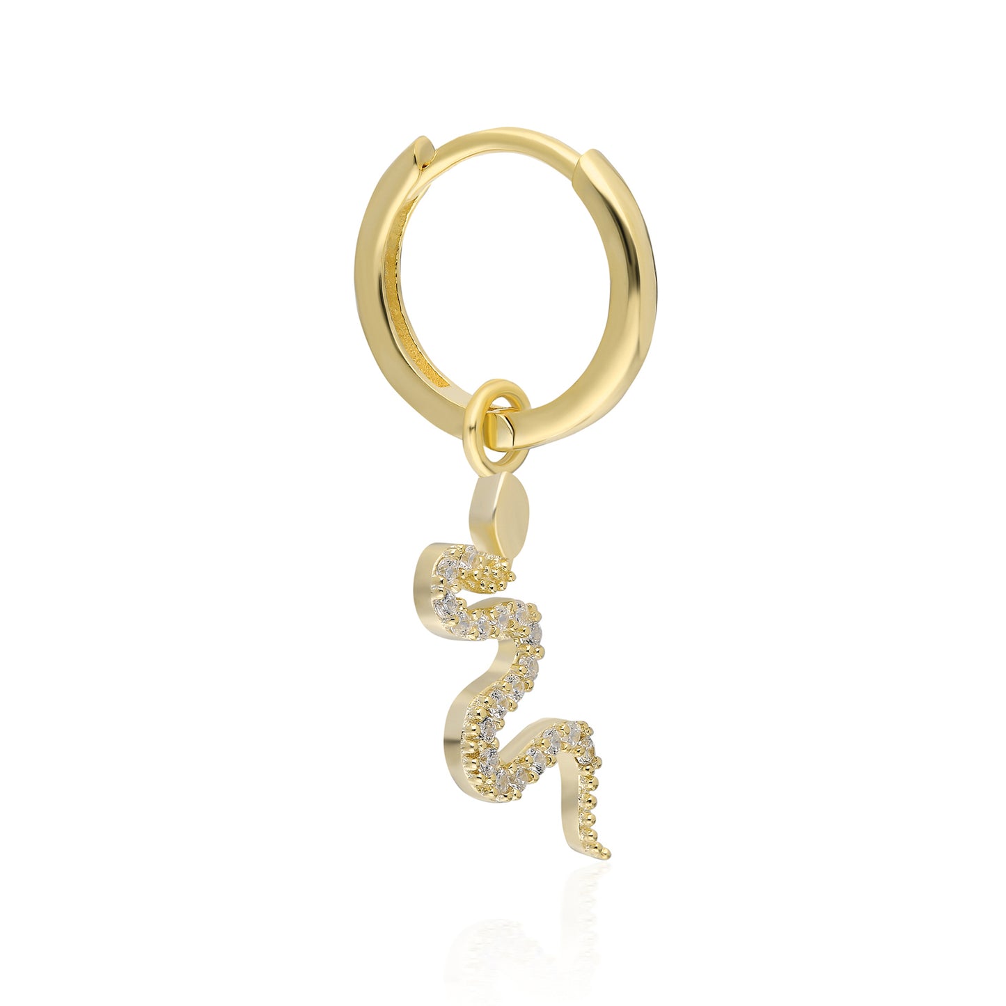 Aplin Snake Earring