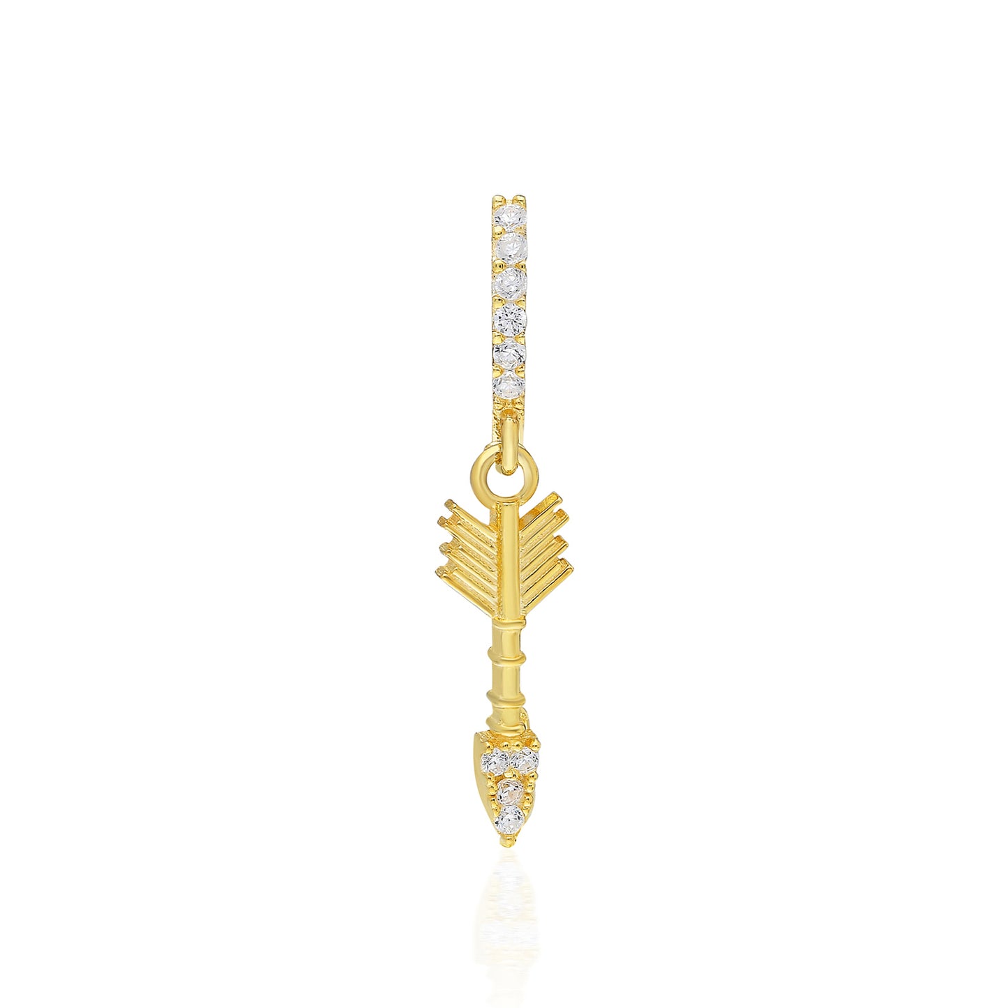 Arrow Short Chain Dangle Earring