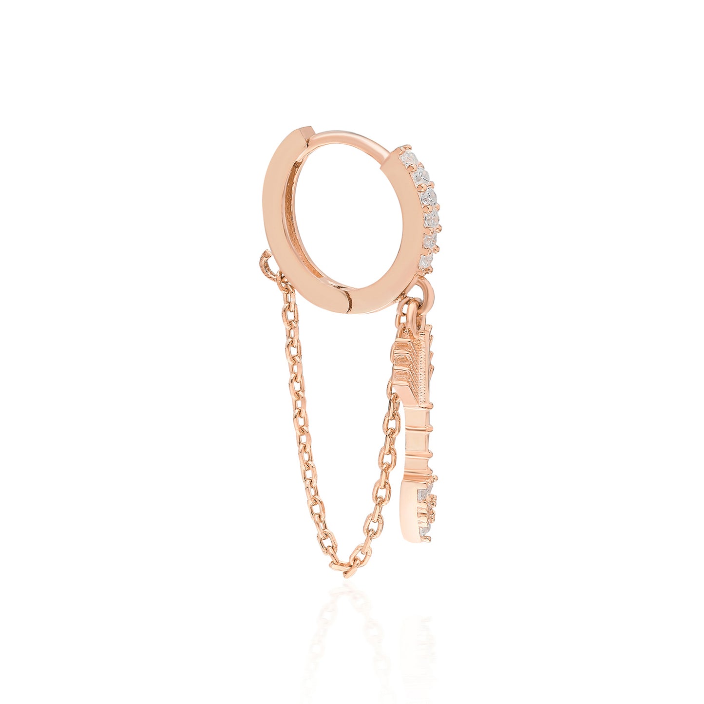 Arrow Short Chain Dangle Earring