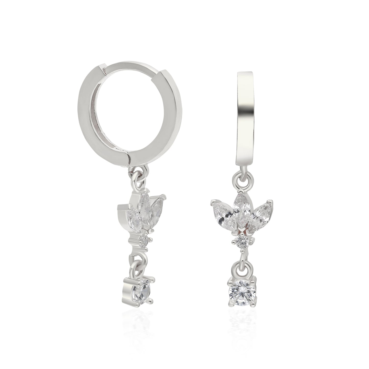 Bella Mia Drop Stone Earring