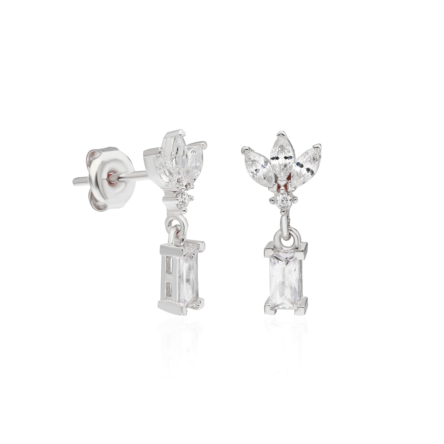 Bella Mia Baguette Earring