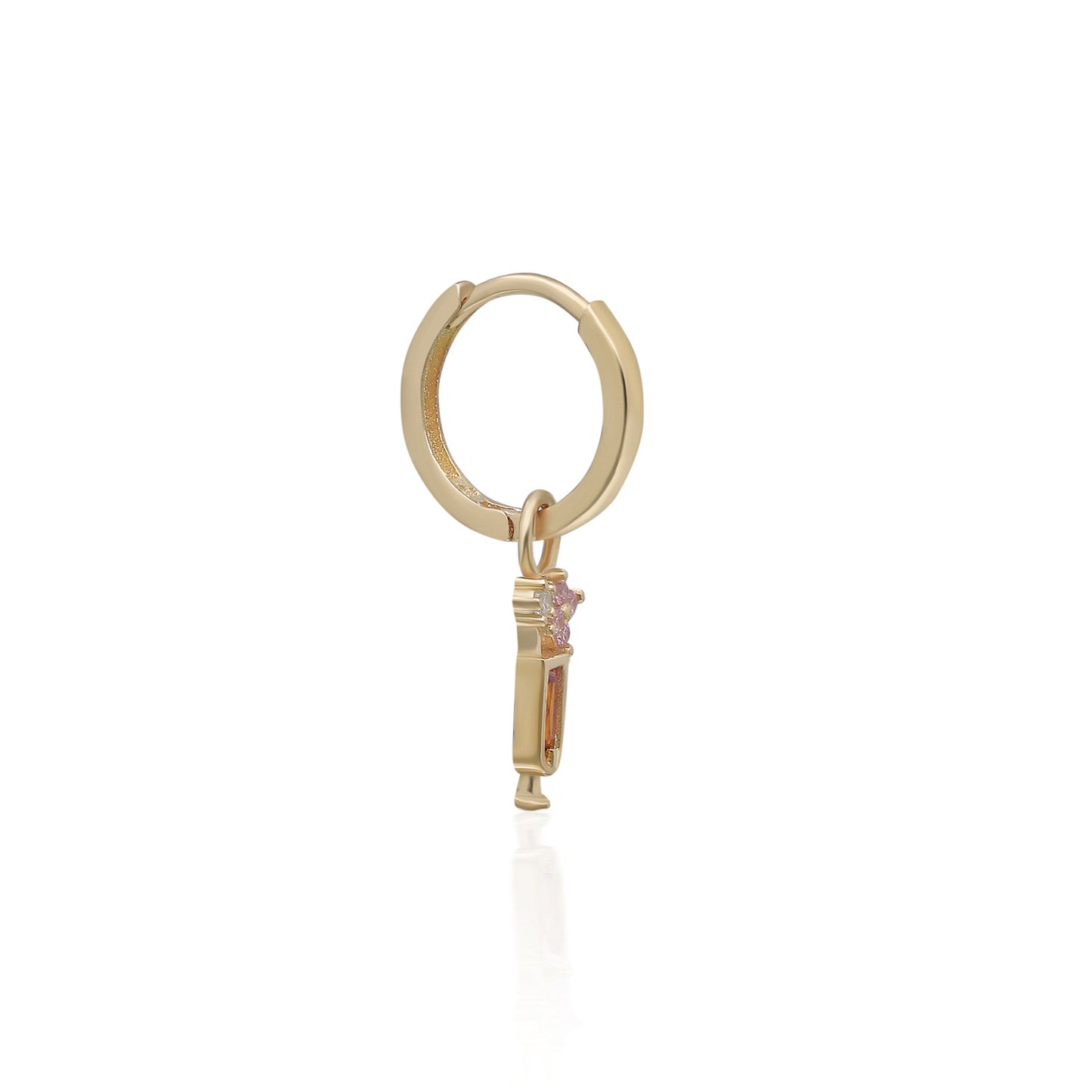 Cocktail Brown Stone Earring
