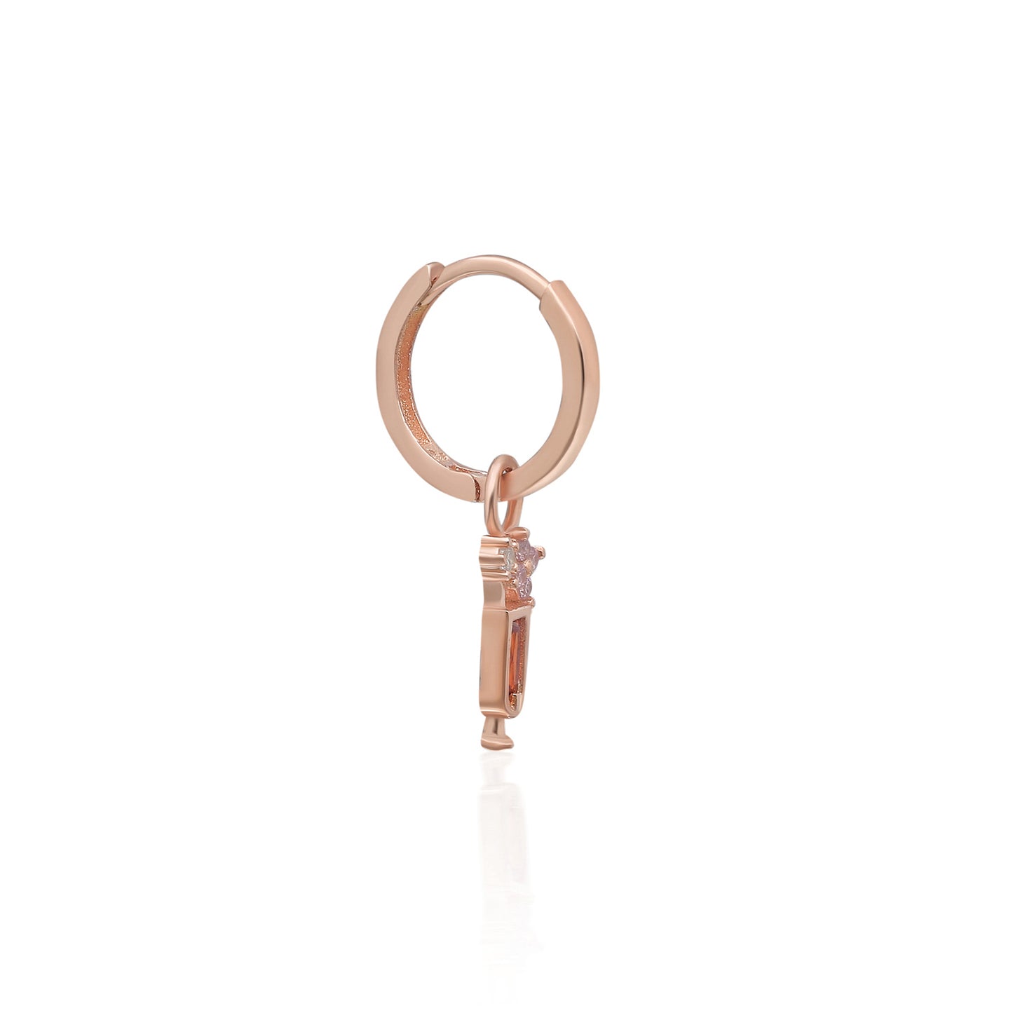 Cocktail Brown Stone Earring