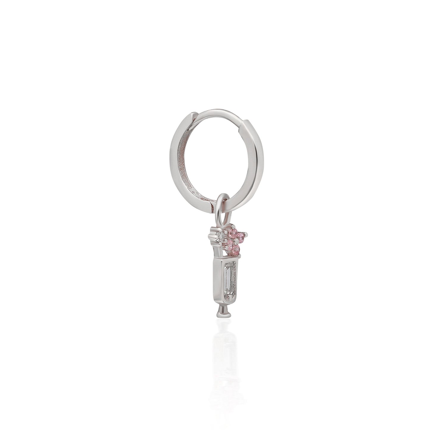Cocktail Clear Stone Earring