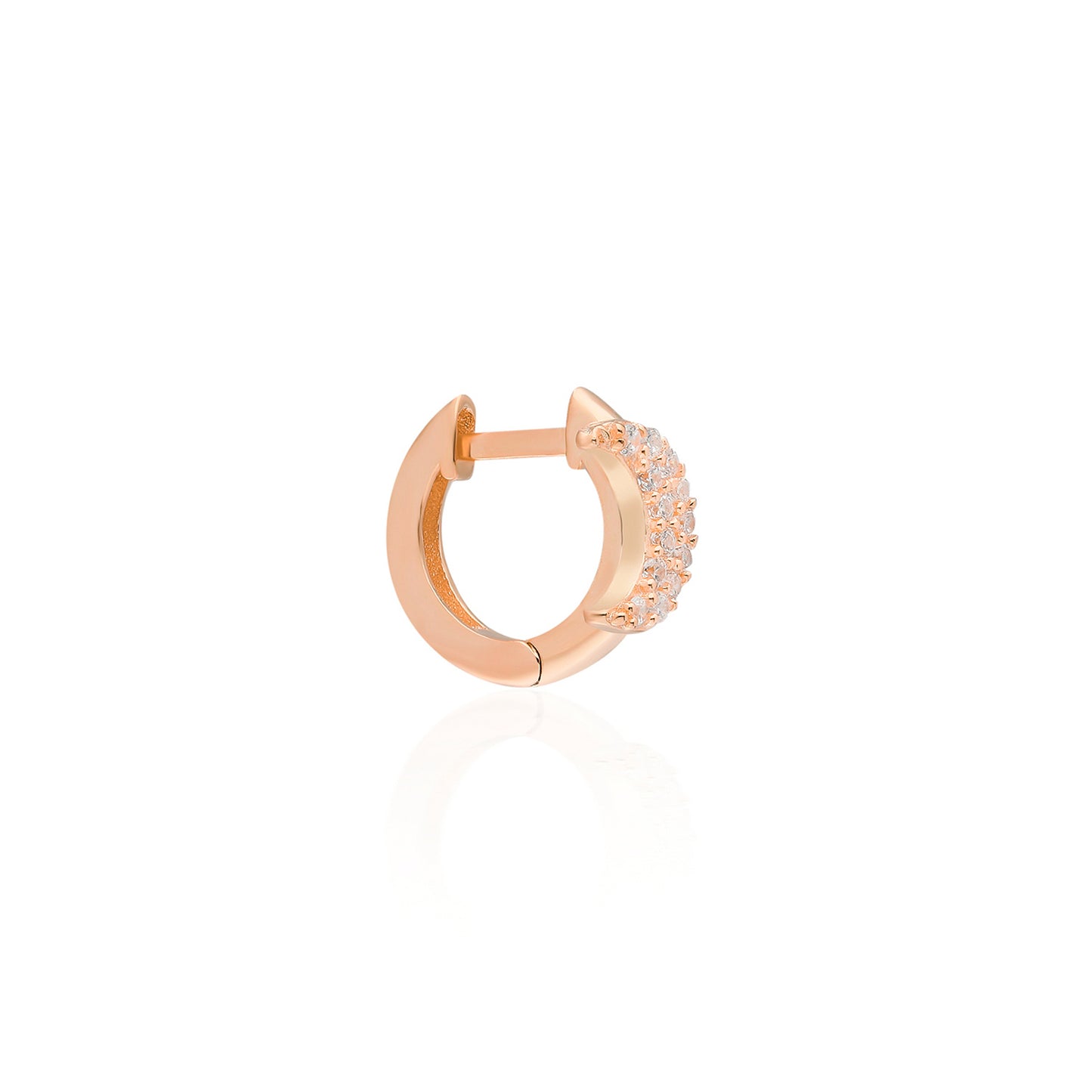 Crescent Huggie Earring