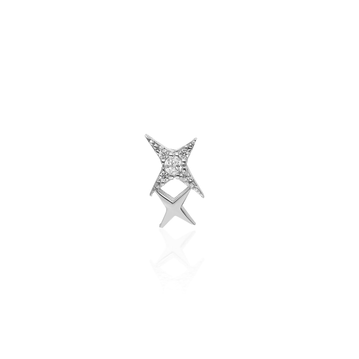 Double Sirius Stud Earring