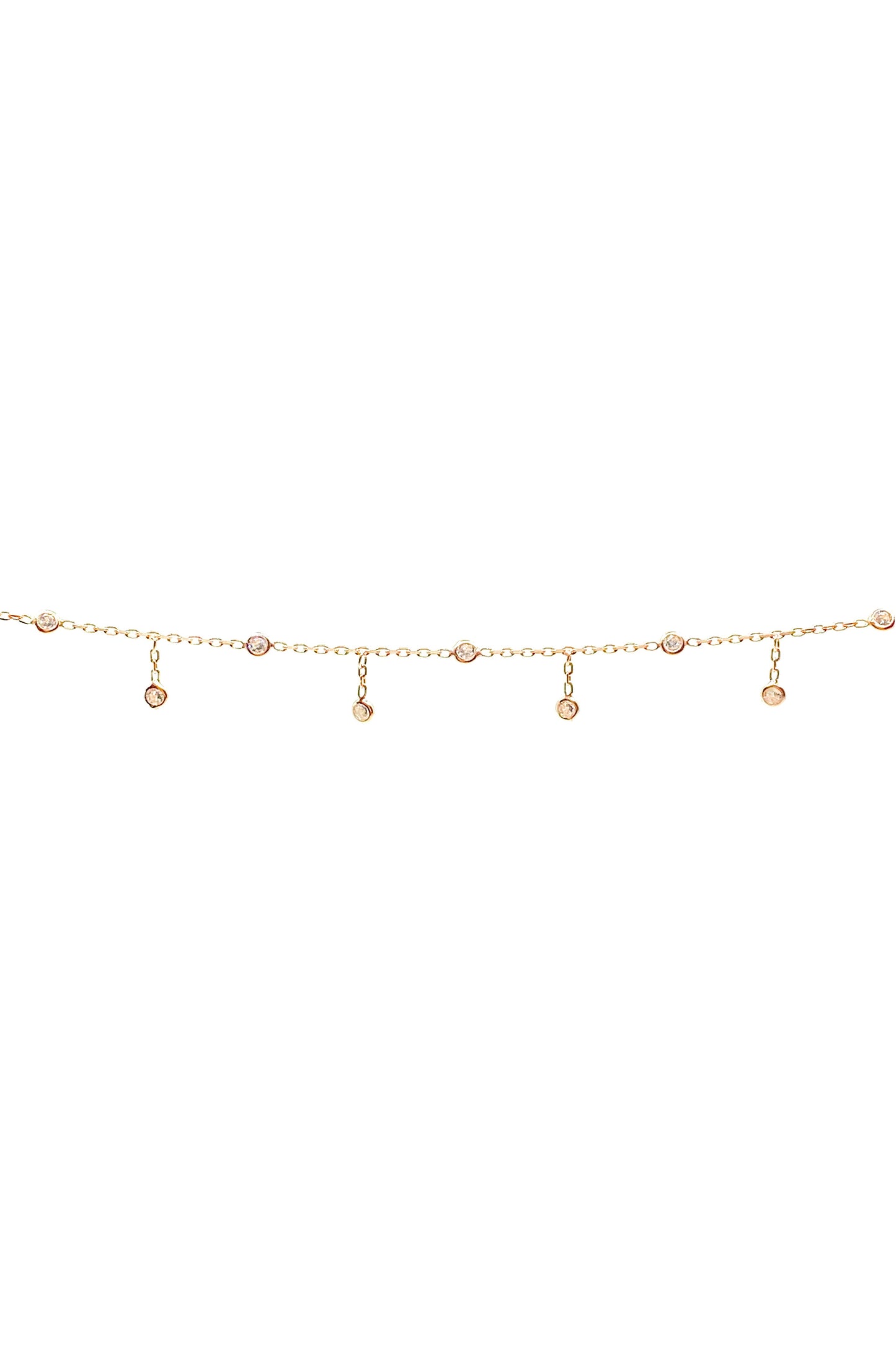 Drop Bezel Waist Chain
