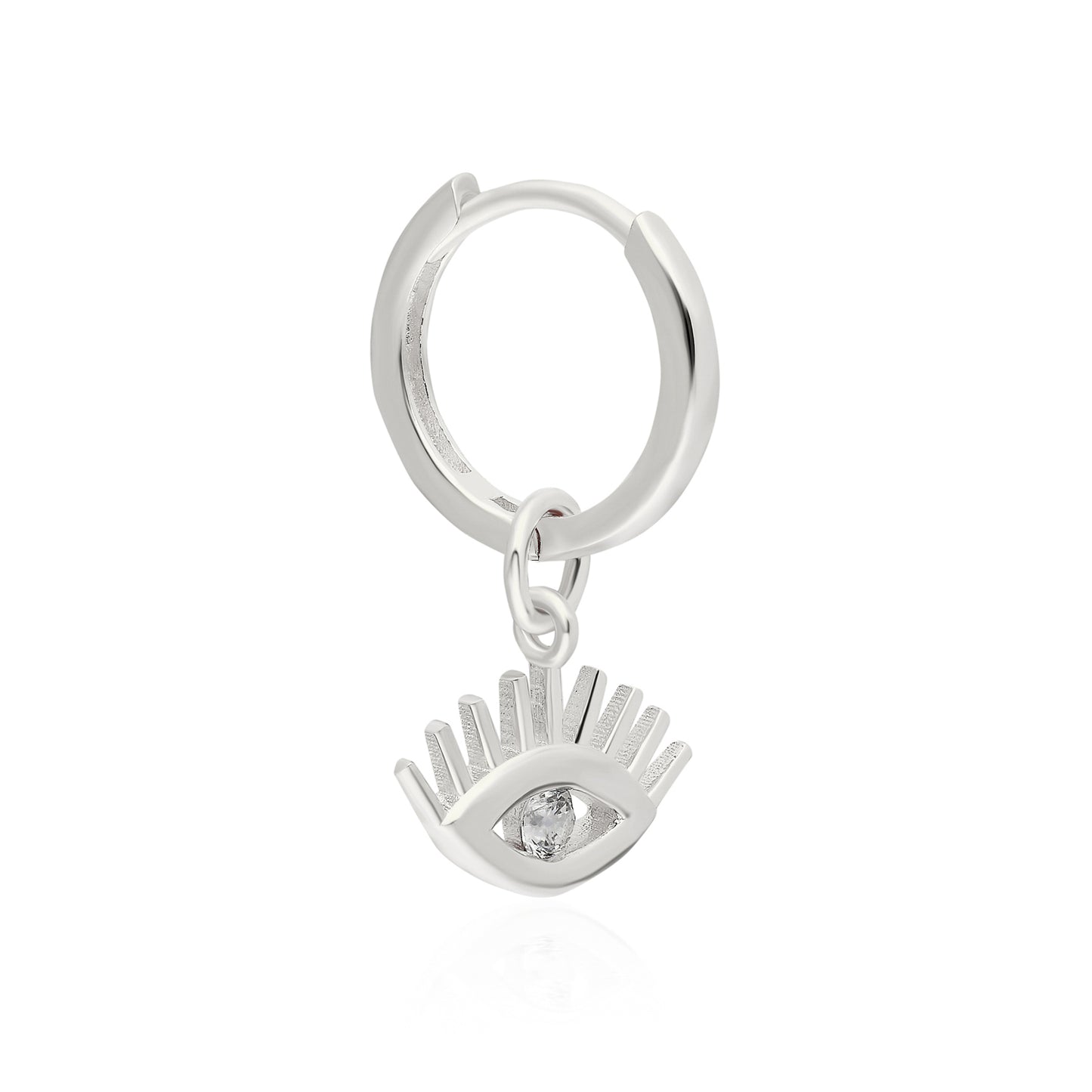 Eye Hoop Earring
