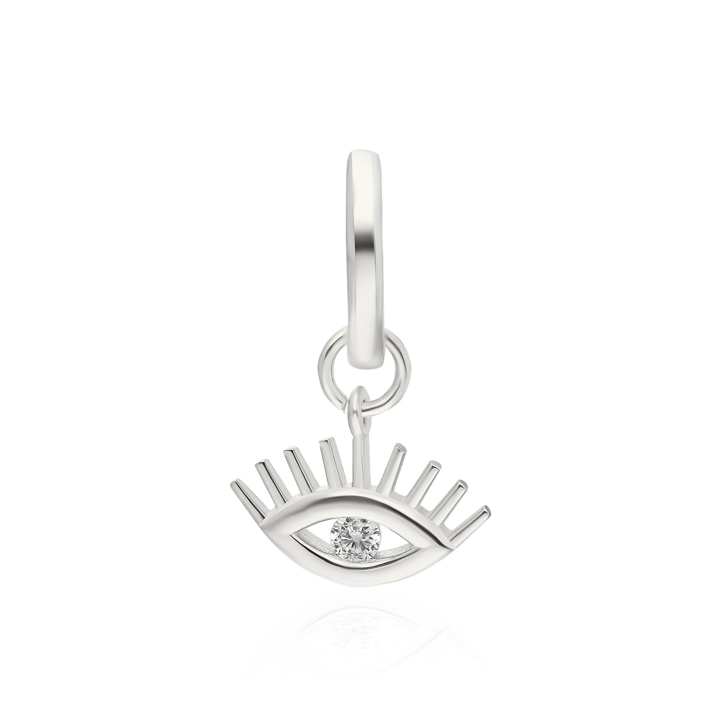 Eye Hoop Earring
