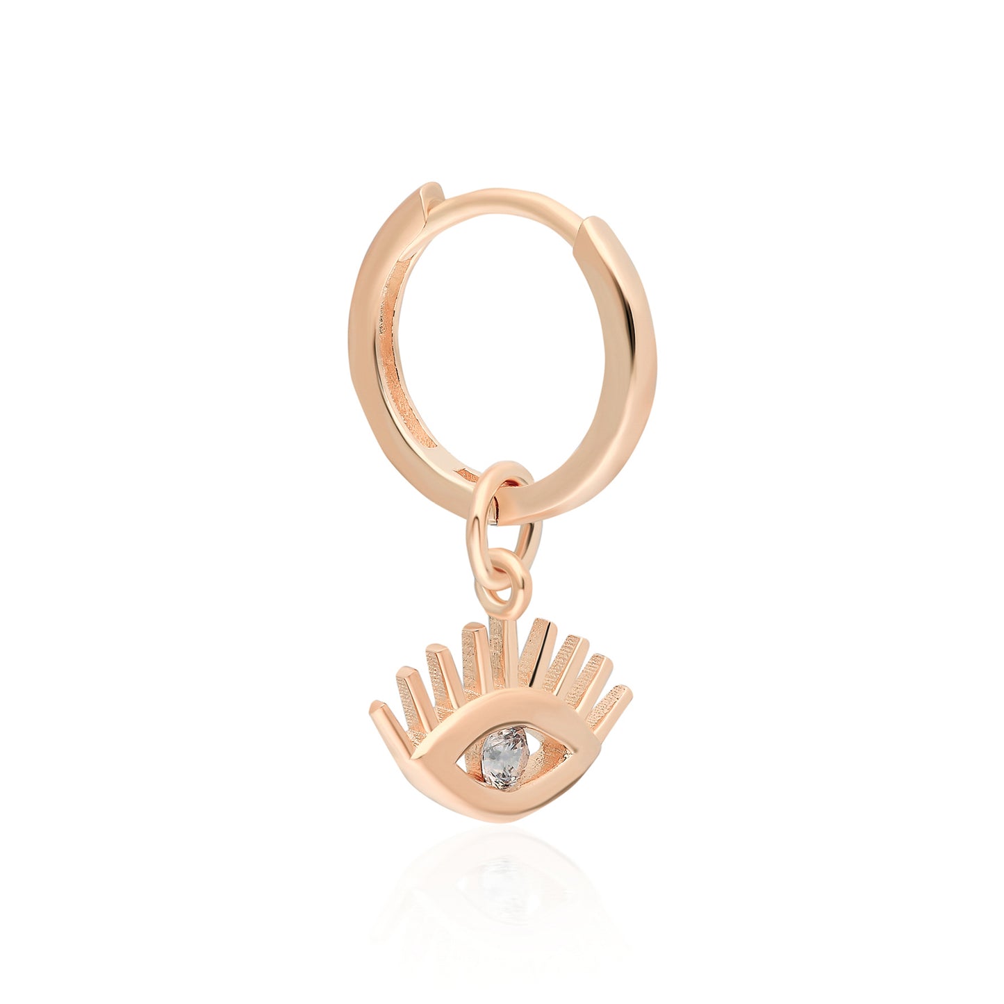 Eye Hoop Earring