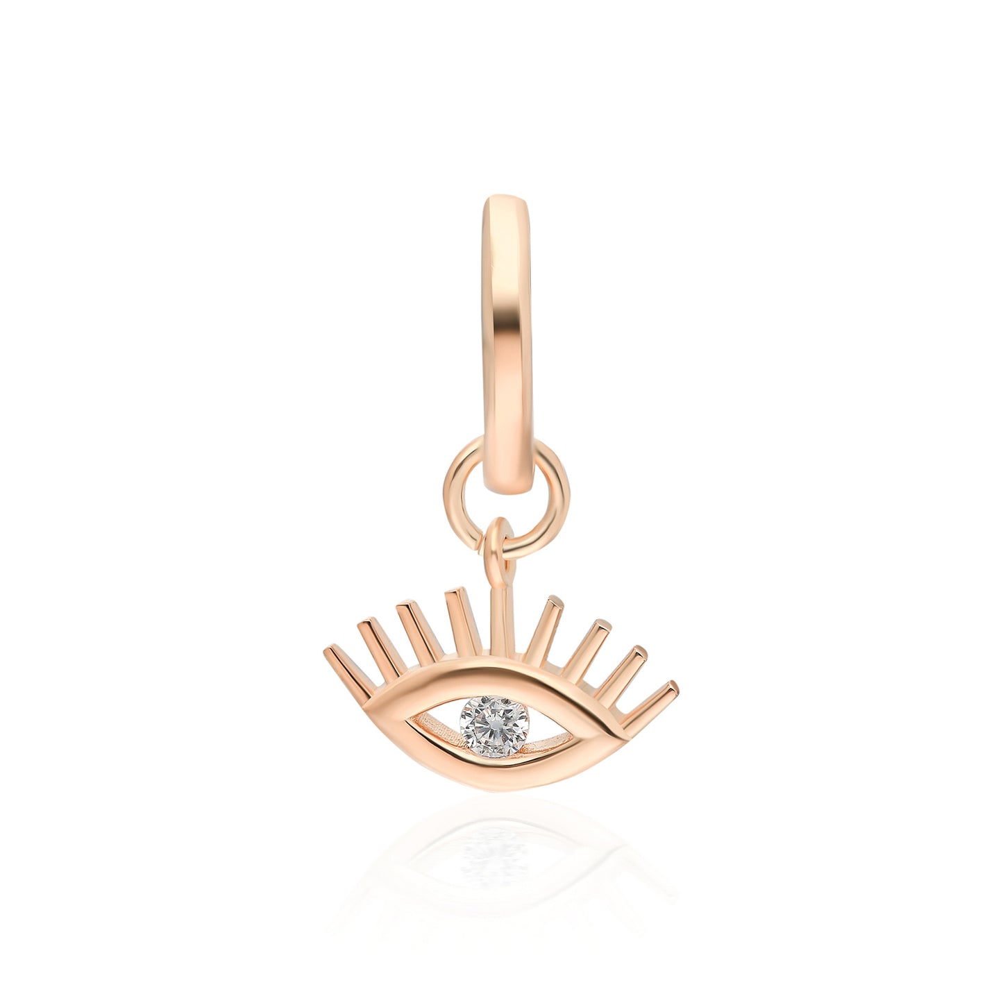 Eye Hoop Earring