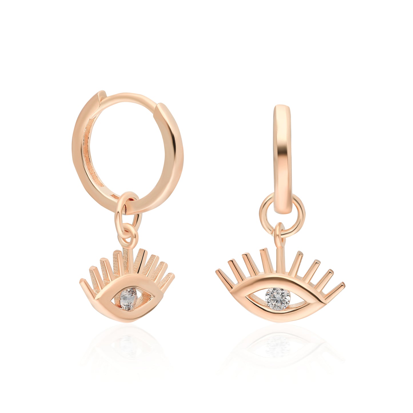 Eye Hoop Earring