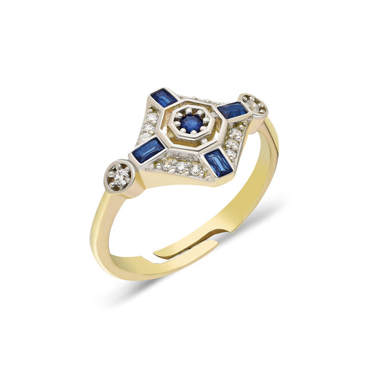 Gloria Baguette Signet Ring