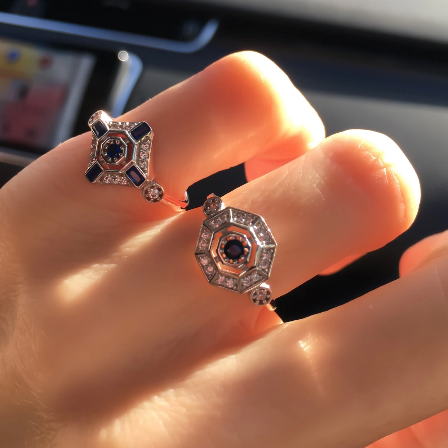 Gloria Baguette Signet Ring