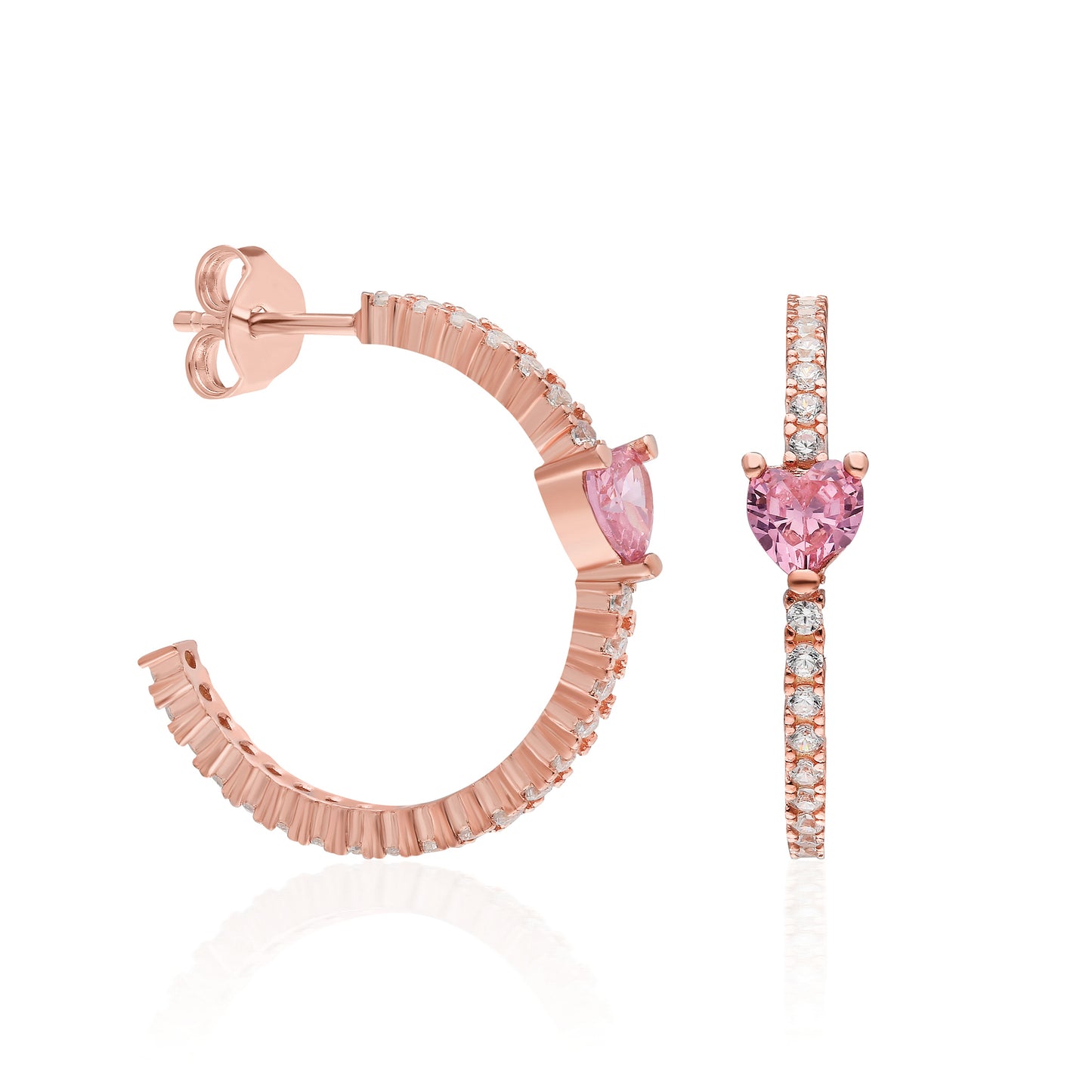 Grace Amor Pink Earring