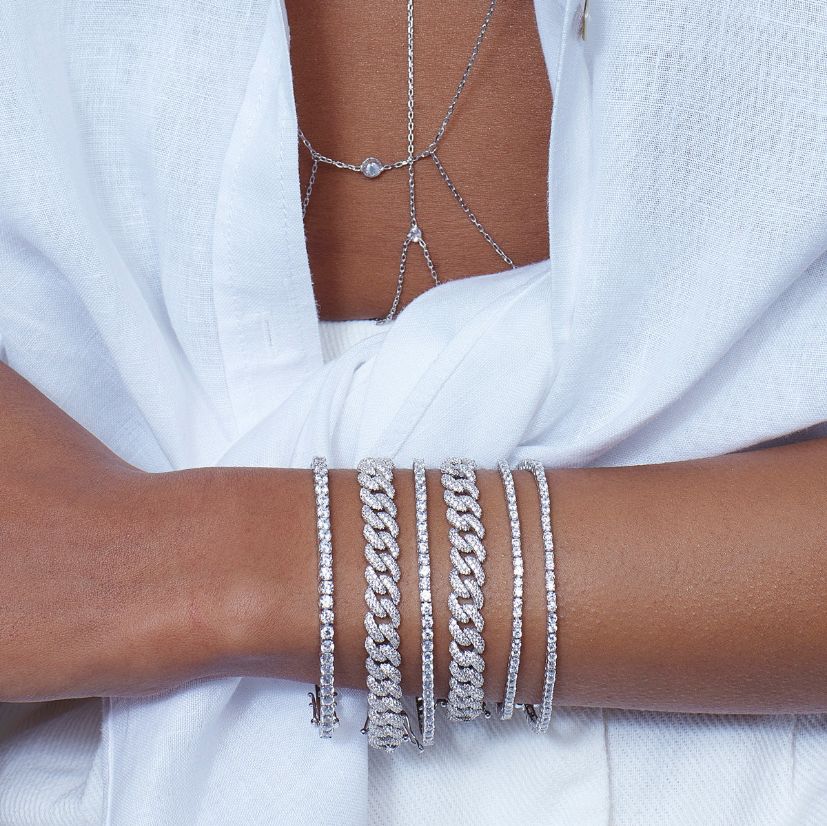 2 mm Tennis Bracelet