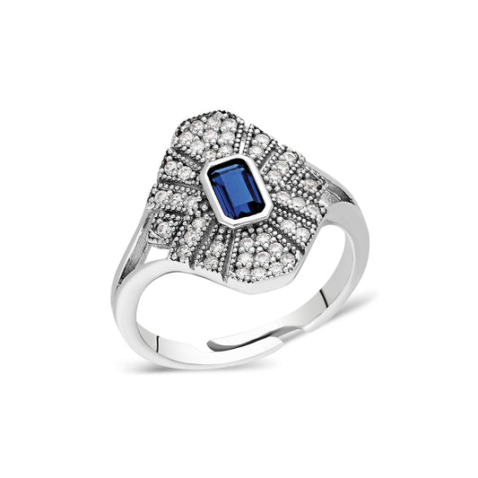 Herry M Dark Blue Ring