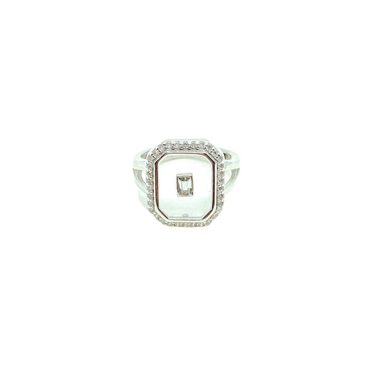 Glass Baguette Ring