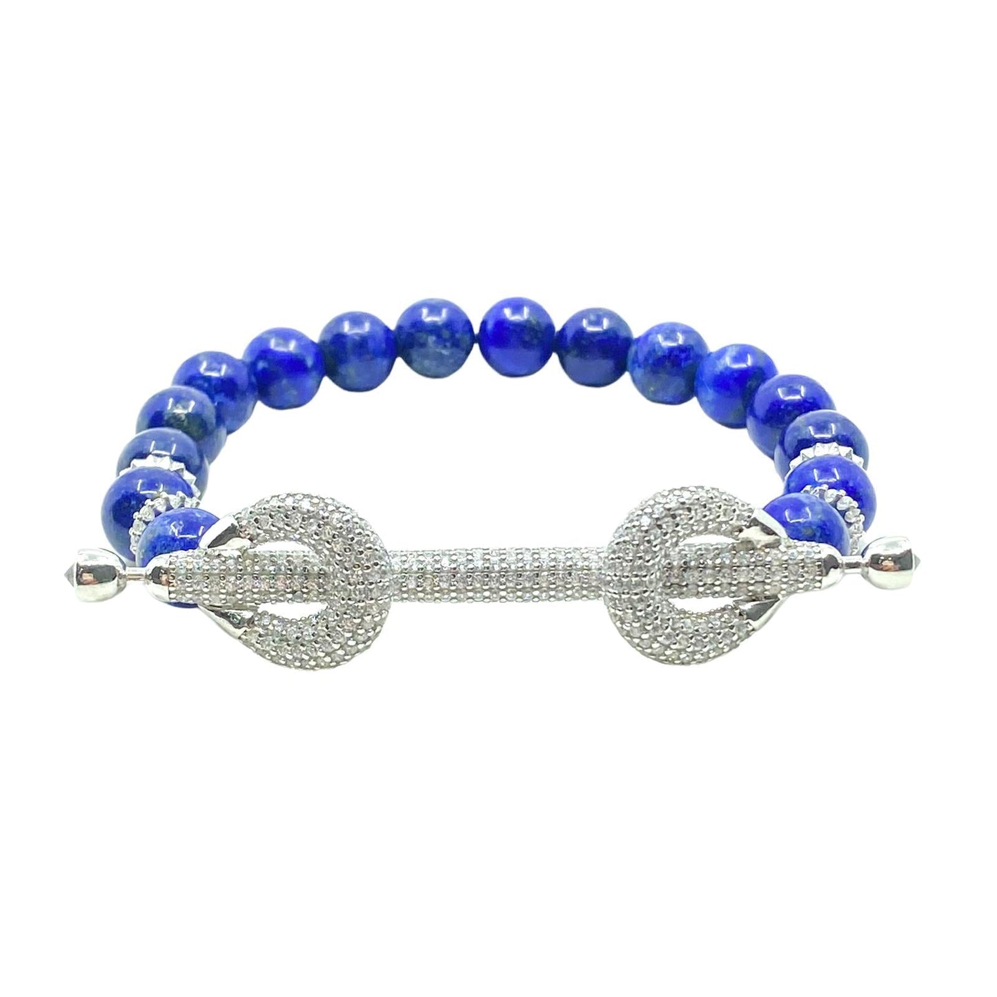 Beaded Lock Bracelet