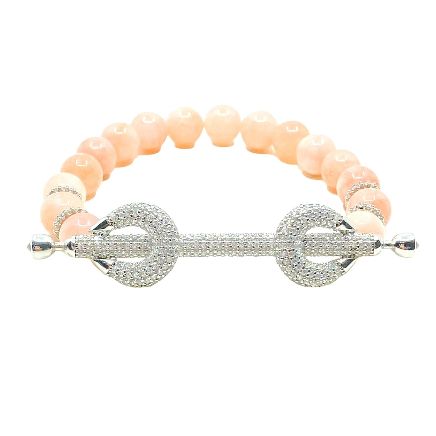 Beaded Lock Bracelet