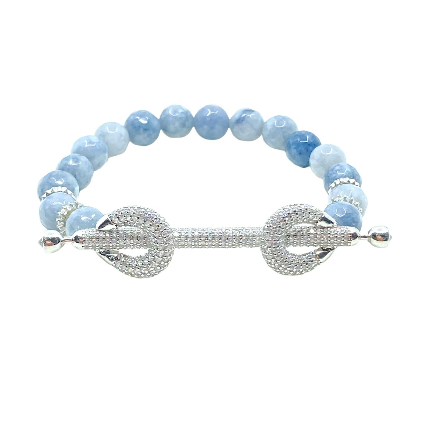 Beaded Lock Bracelet