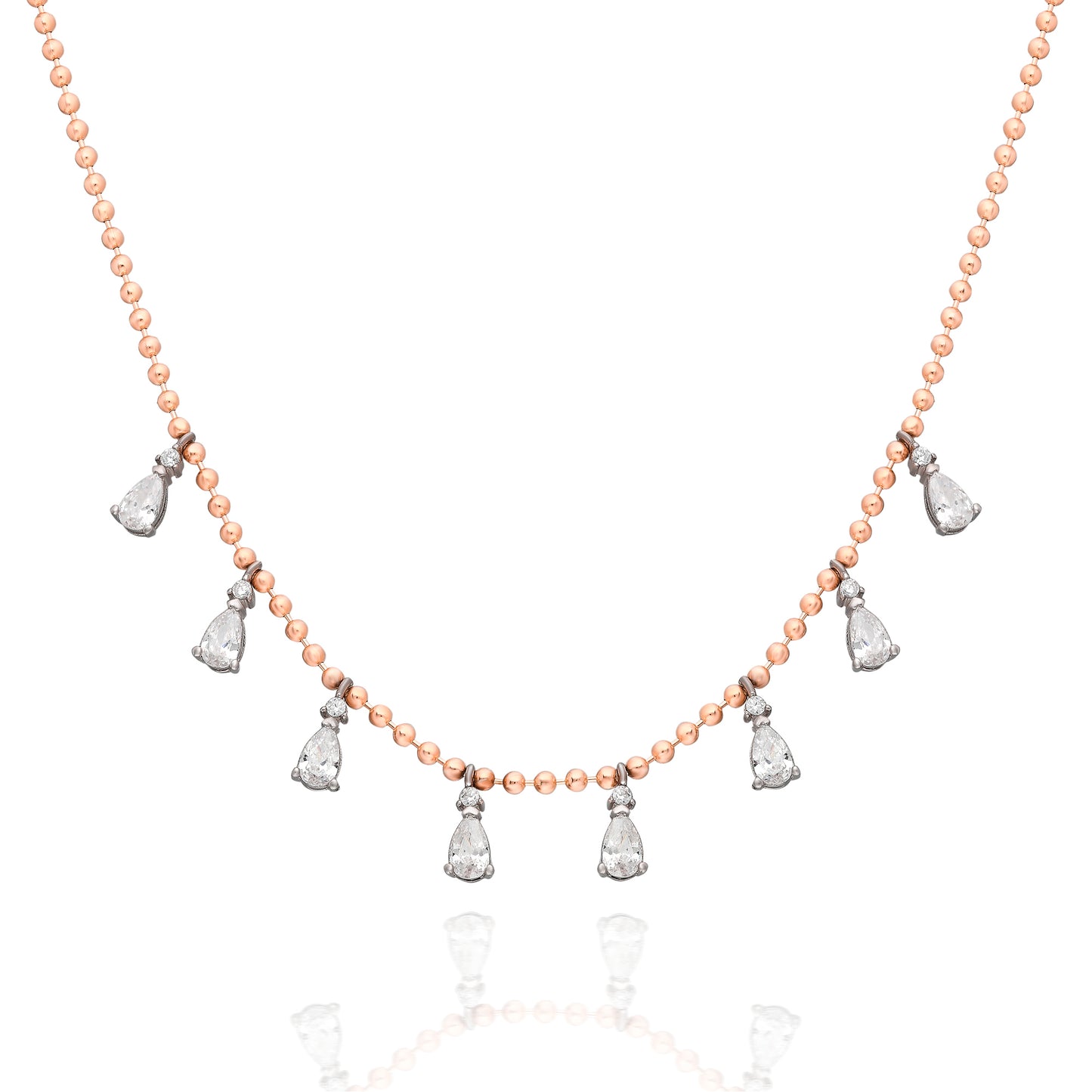 Jenna Ball Drop Necklace