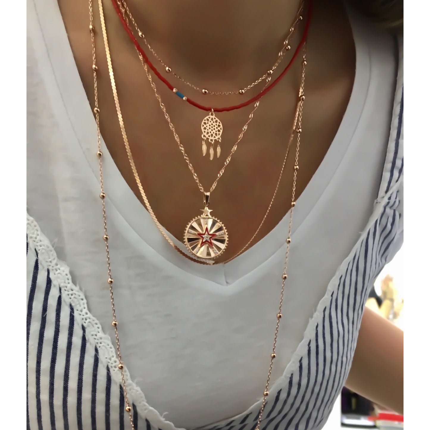 Knit Necklace