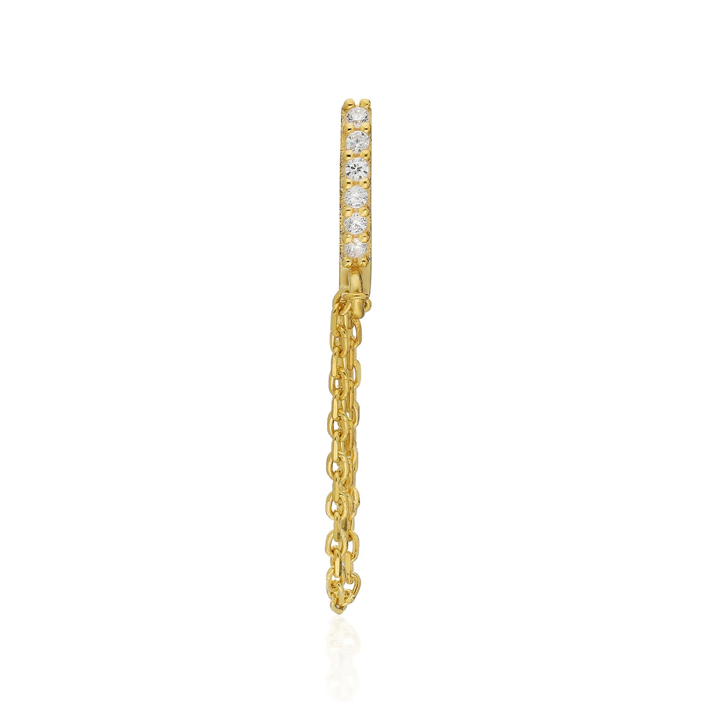 Linda Double Chain Earring