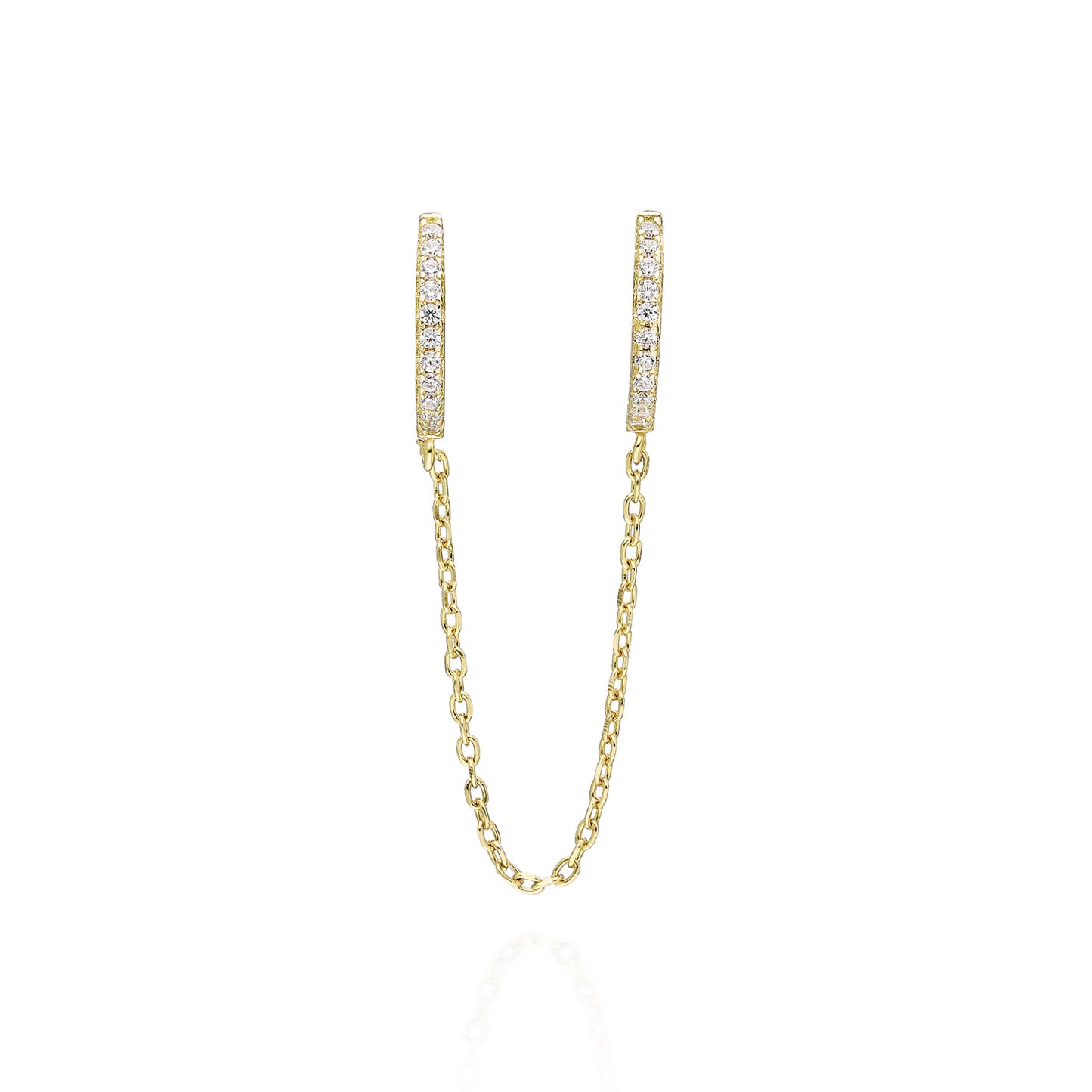 Linda Double Hoop Earring