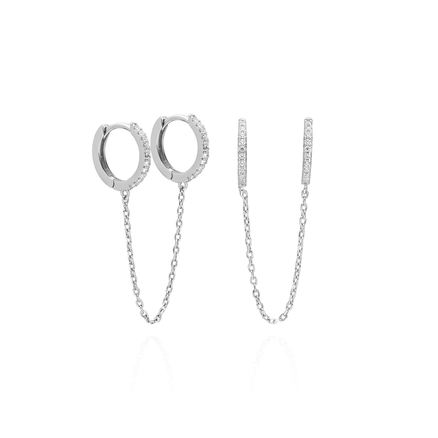 Linda Double Hoop Earring