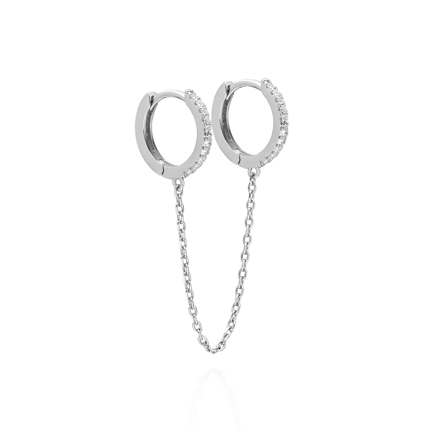 Linda Double Hoop Earring