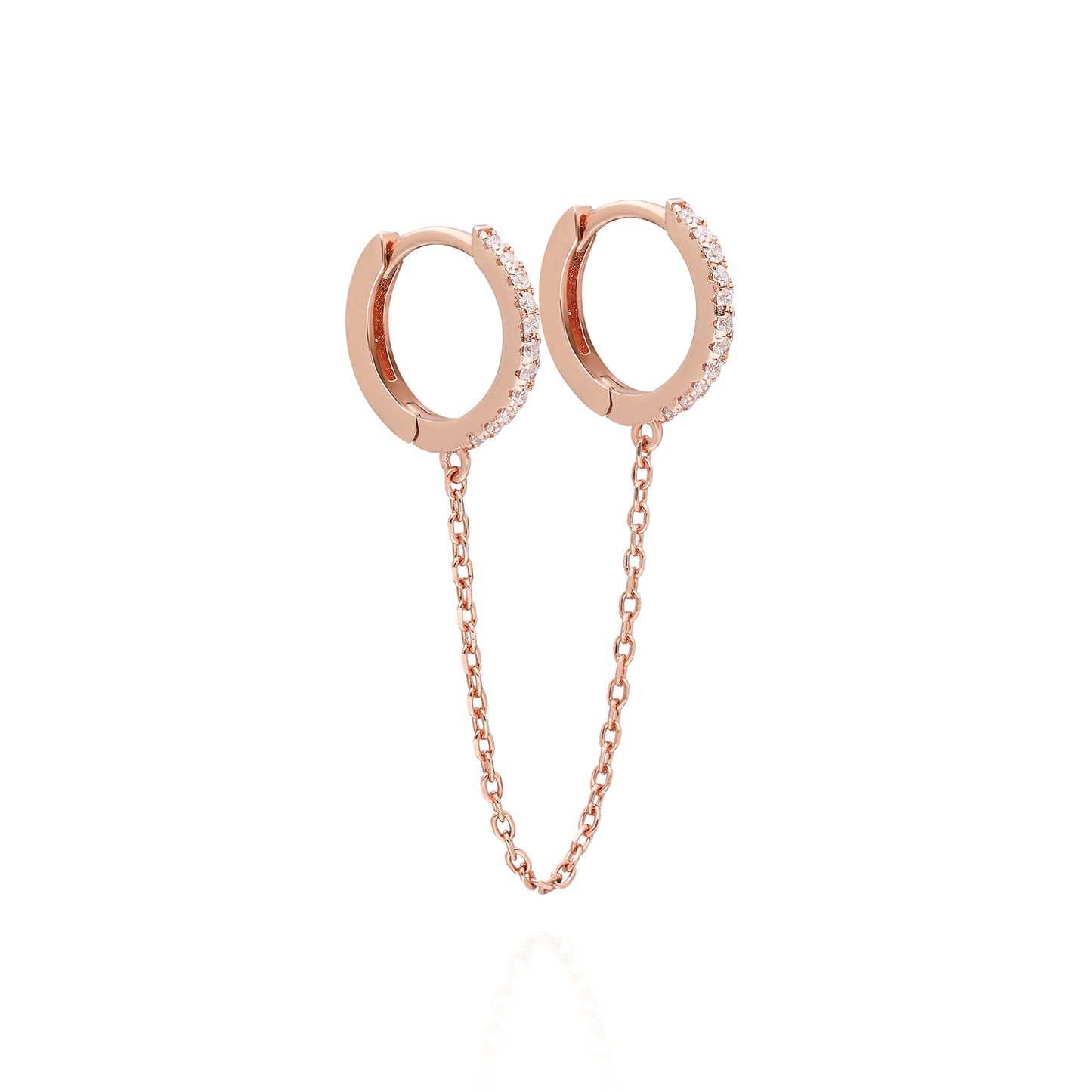 Linda Double Hoop Earring