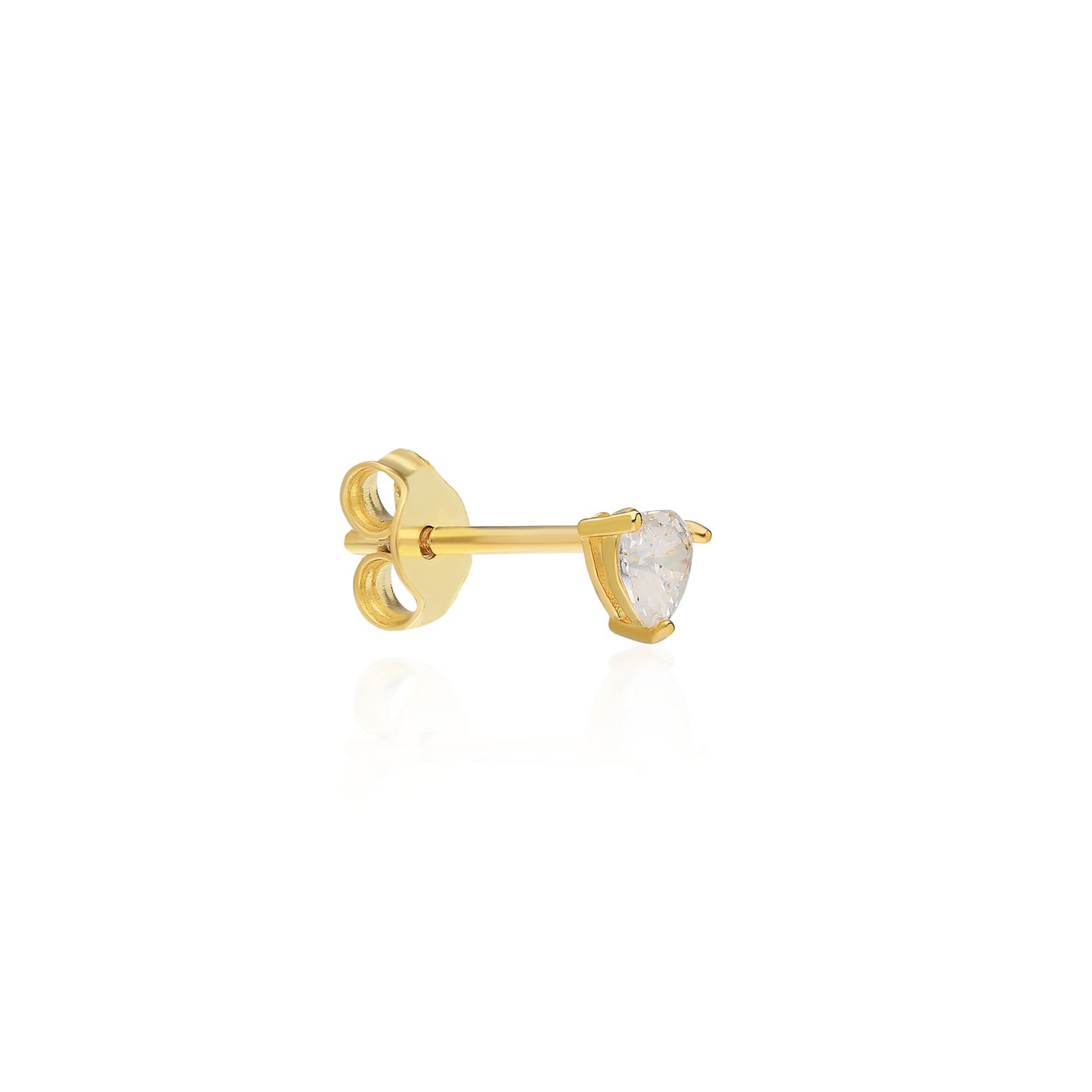 Linda Heart Stud Earring