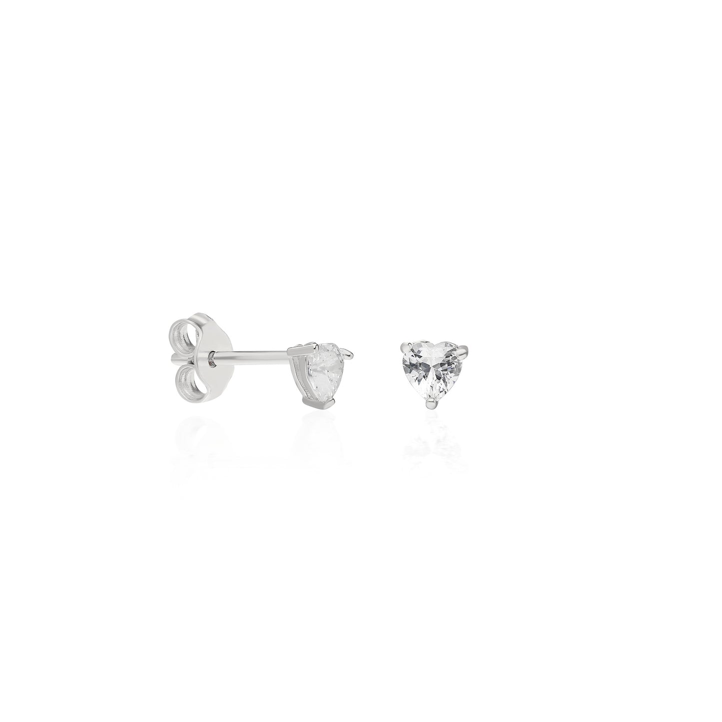 Linda Heart Stud Earring