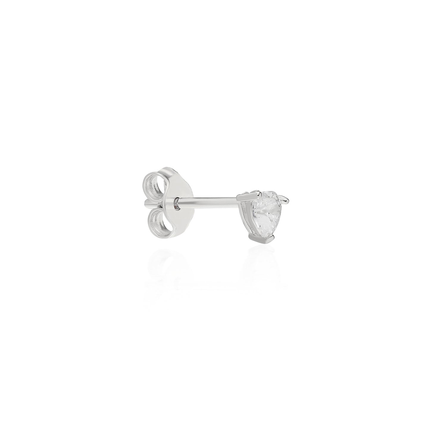 Linda Heart Stud Earring