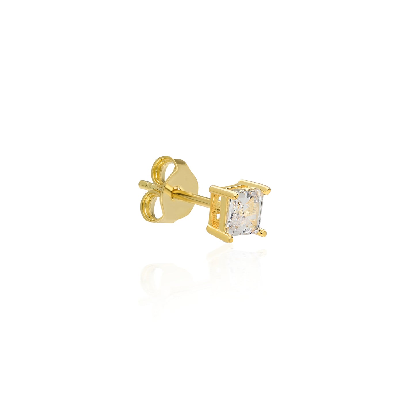 Linda Square Stud Earring
