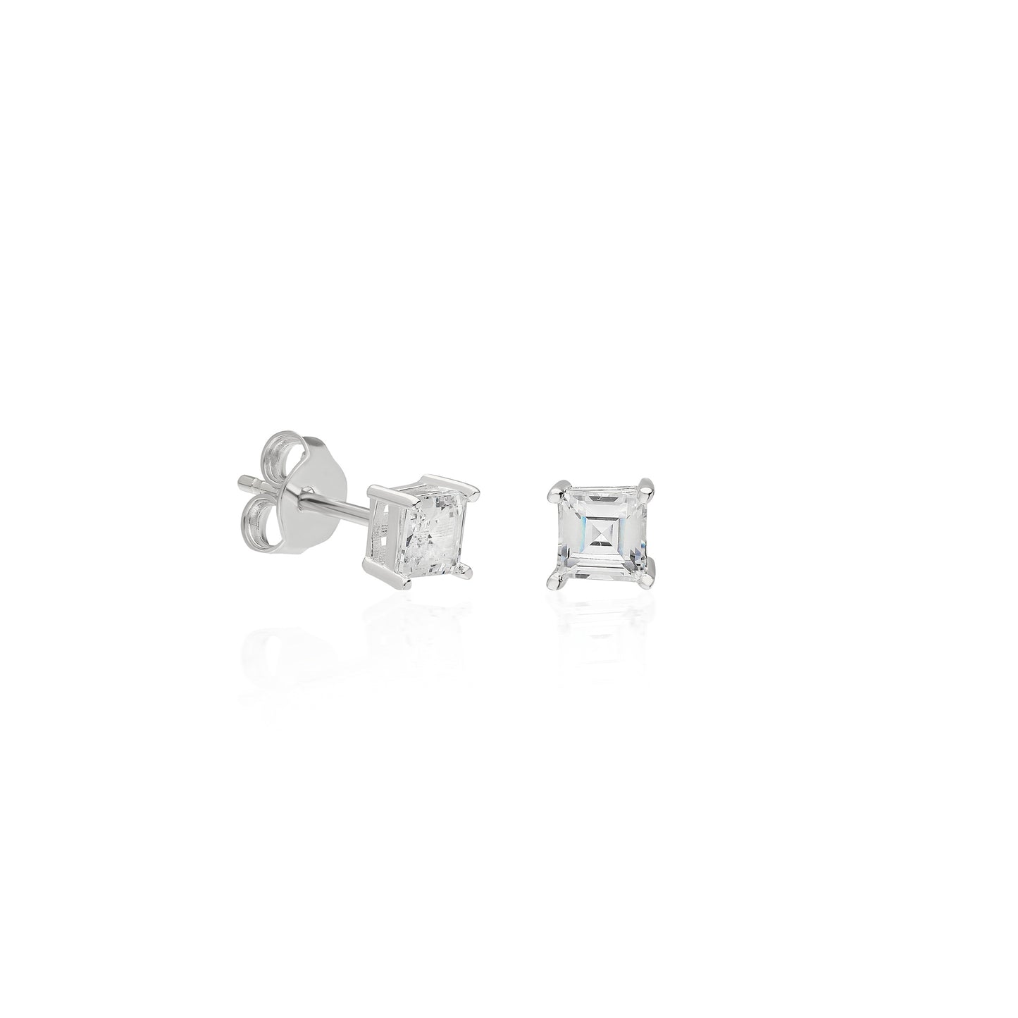 Linda Square Stud Earring