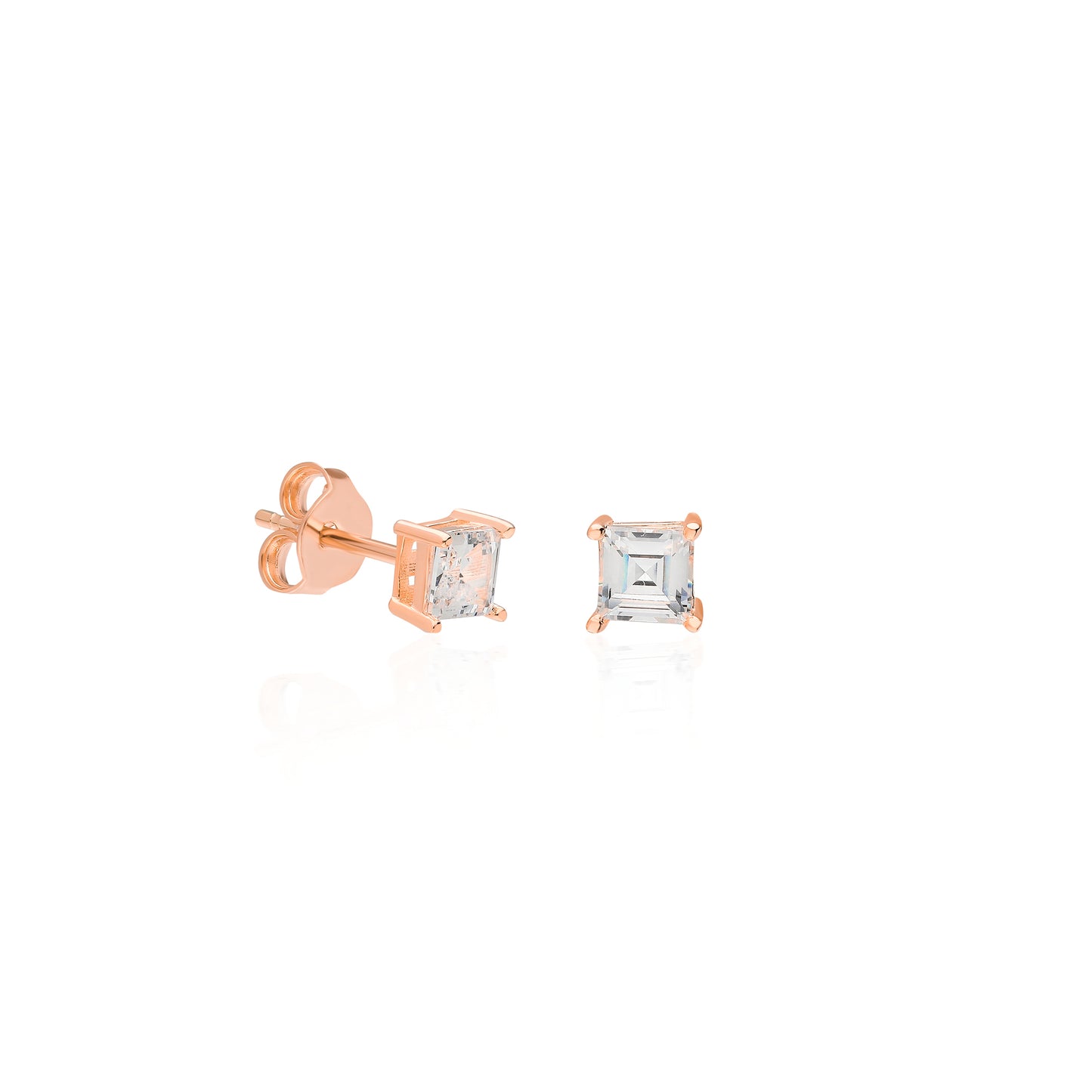 Linda Square Stud Earring