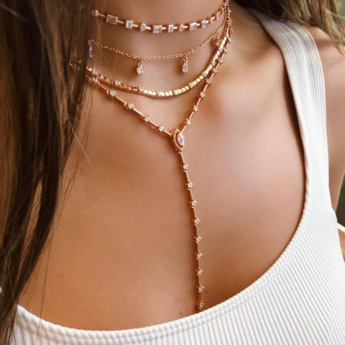 Linda Teardrop Necklace