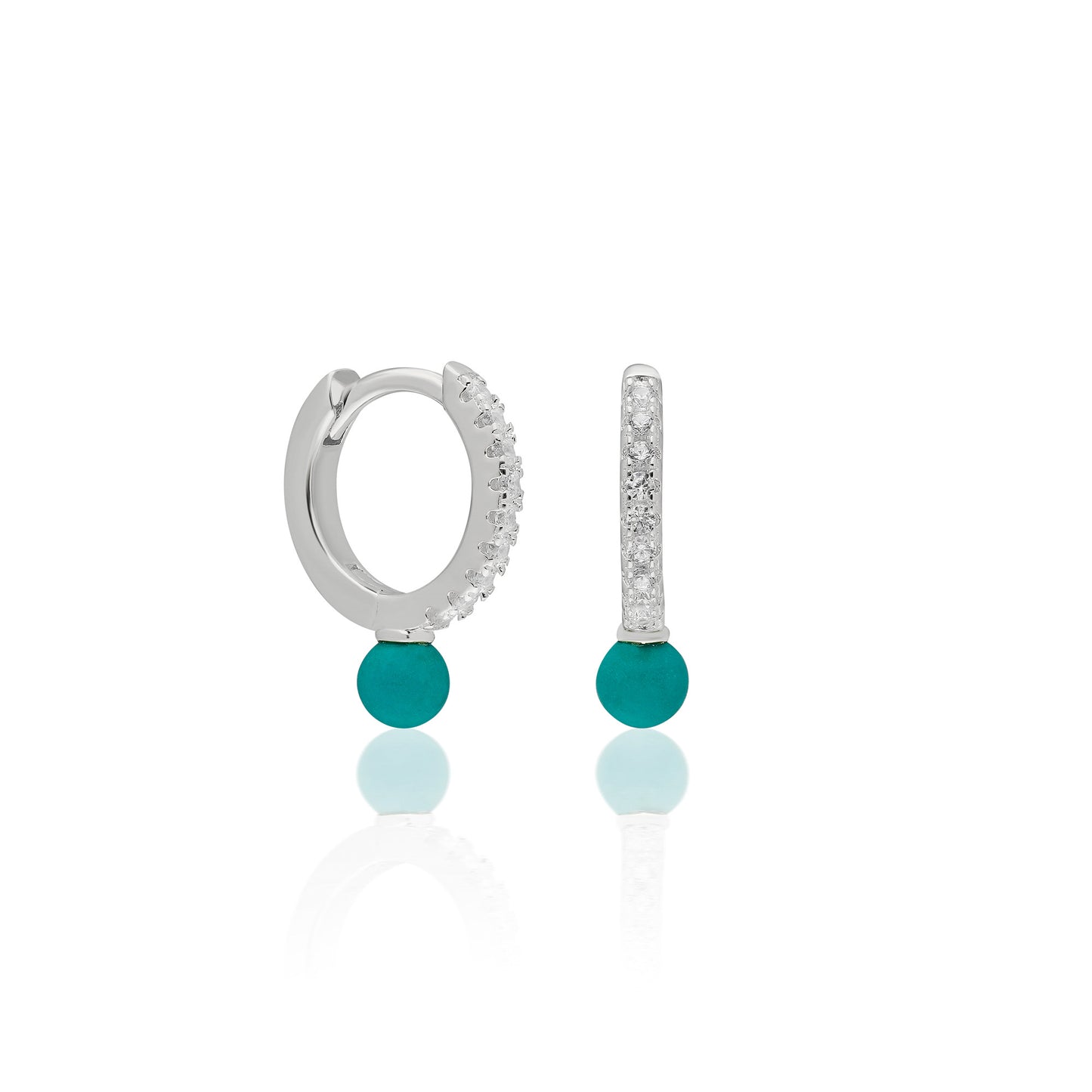 Linda Turquise Point Earring