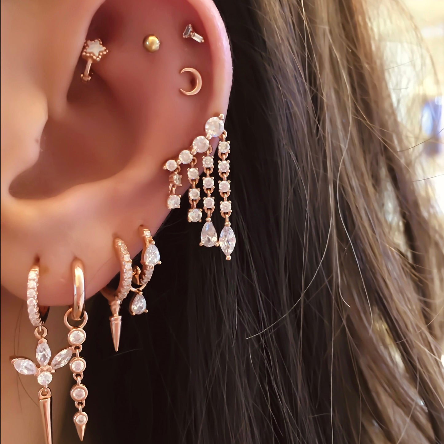Maya Chandelier Earring