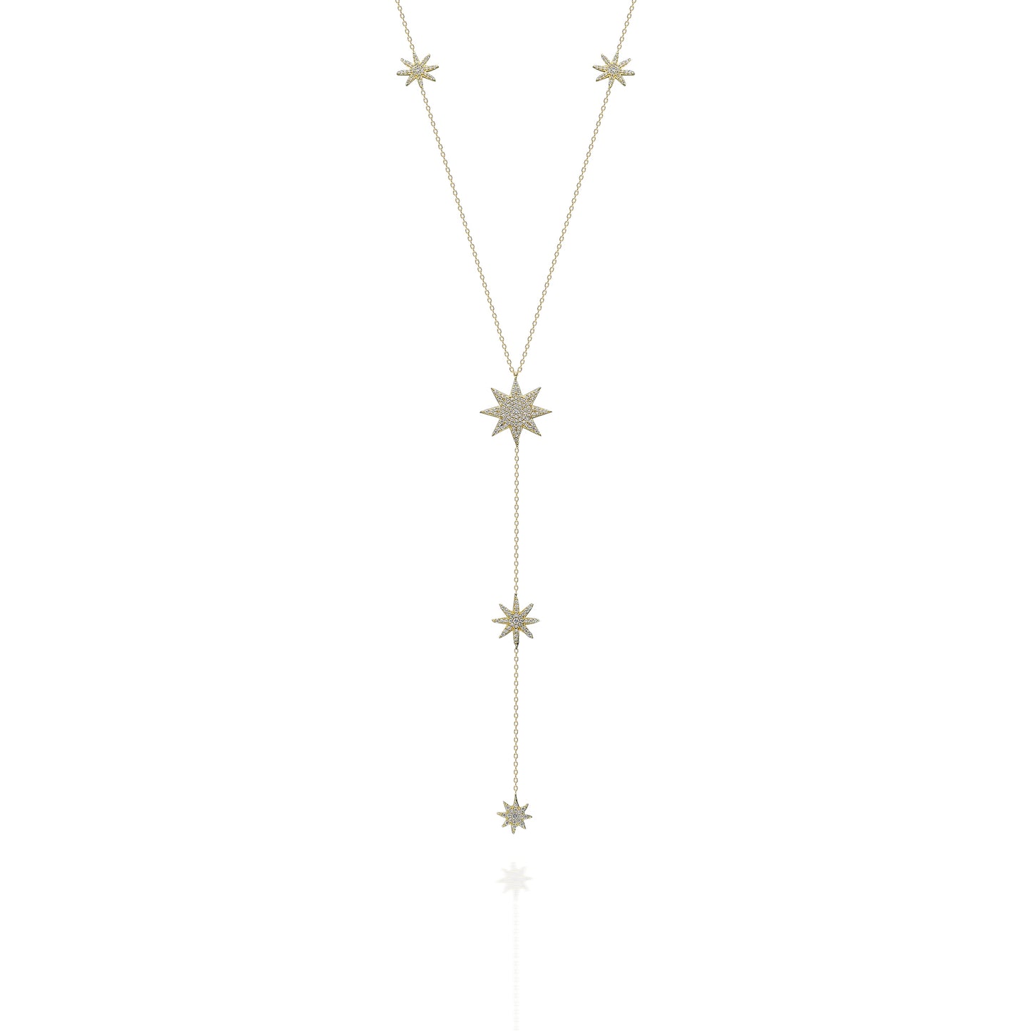 North Star Y Necklace