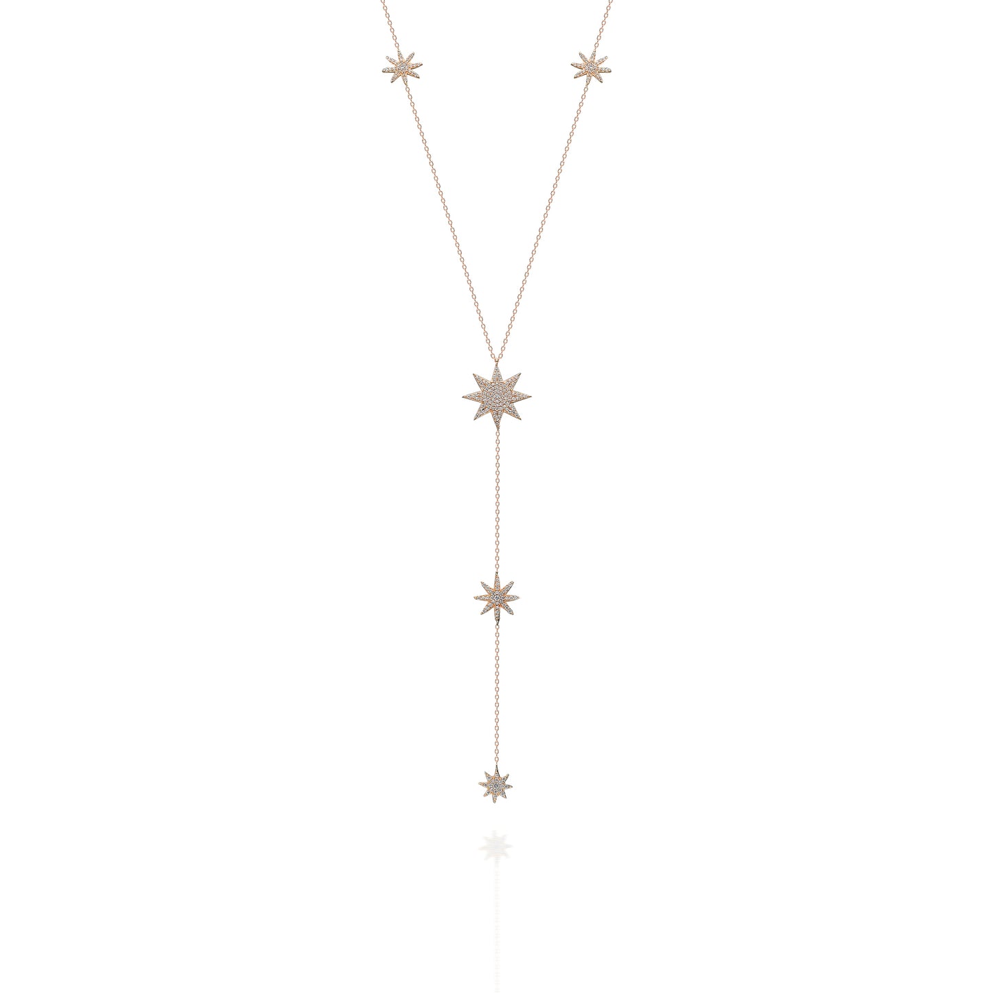 North Star Y Necklace
