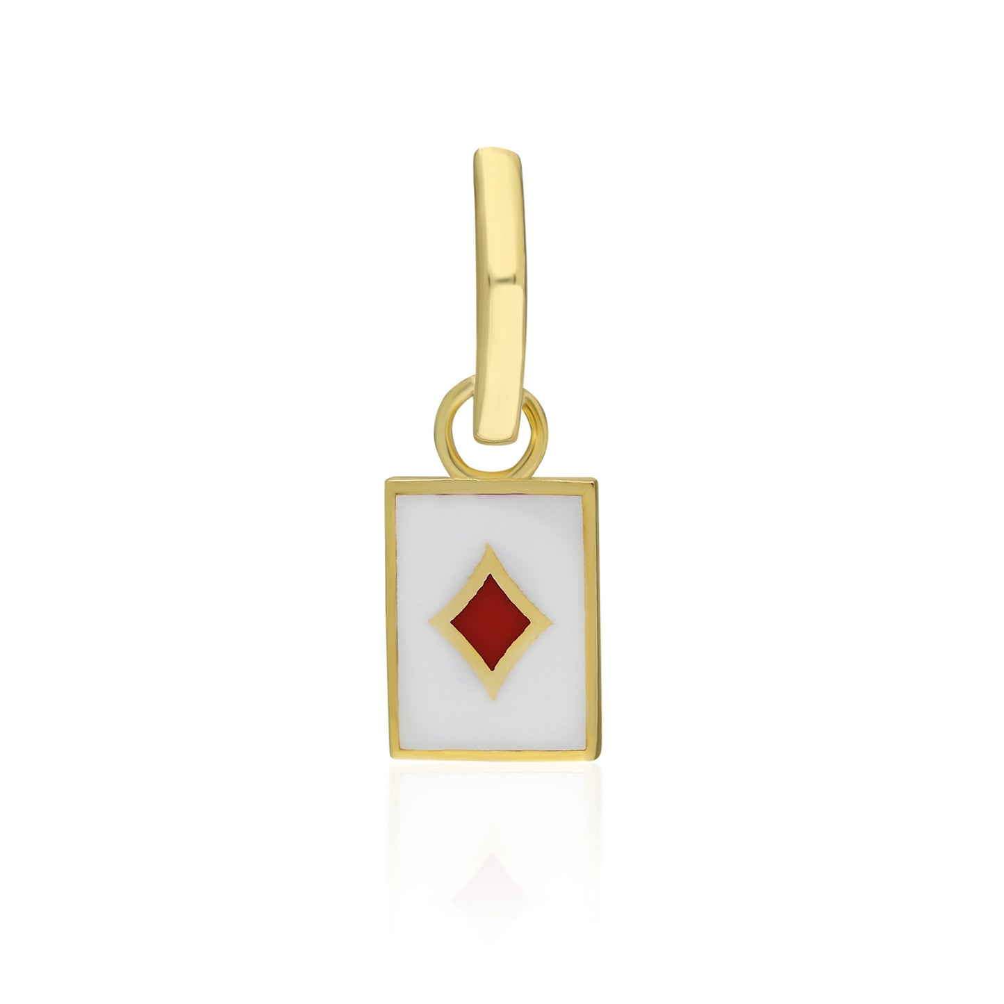 Poker Diamond Earring