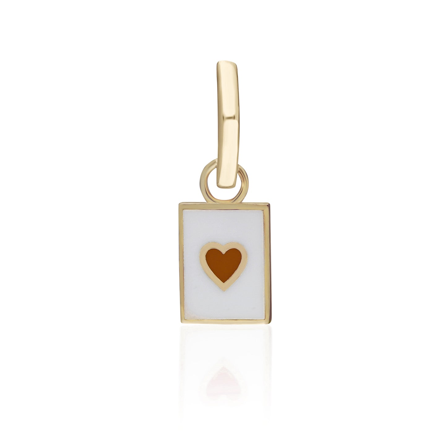 Poker Heart Earring