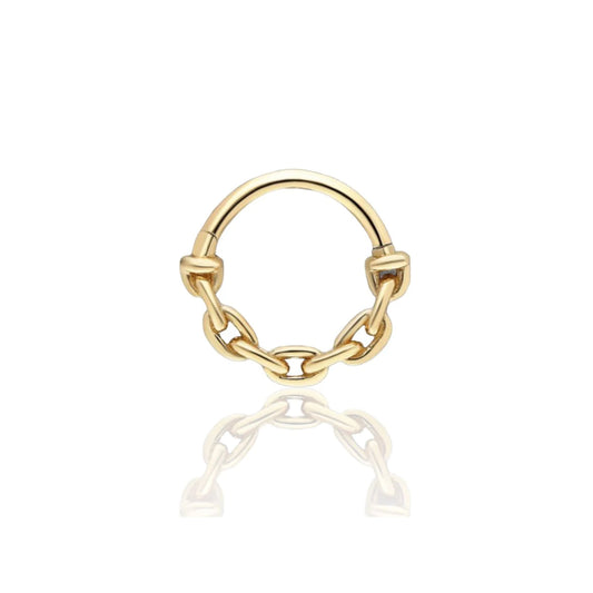 Rope Chain Gold Piercing